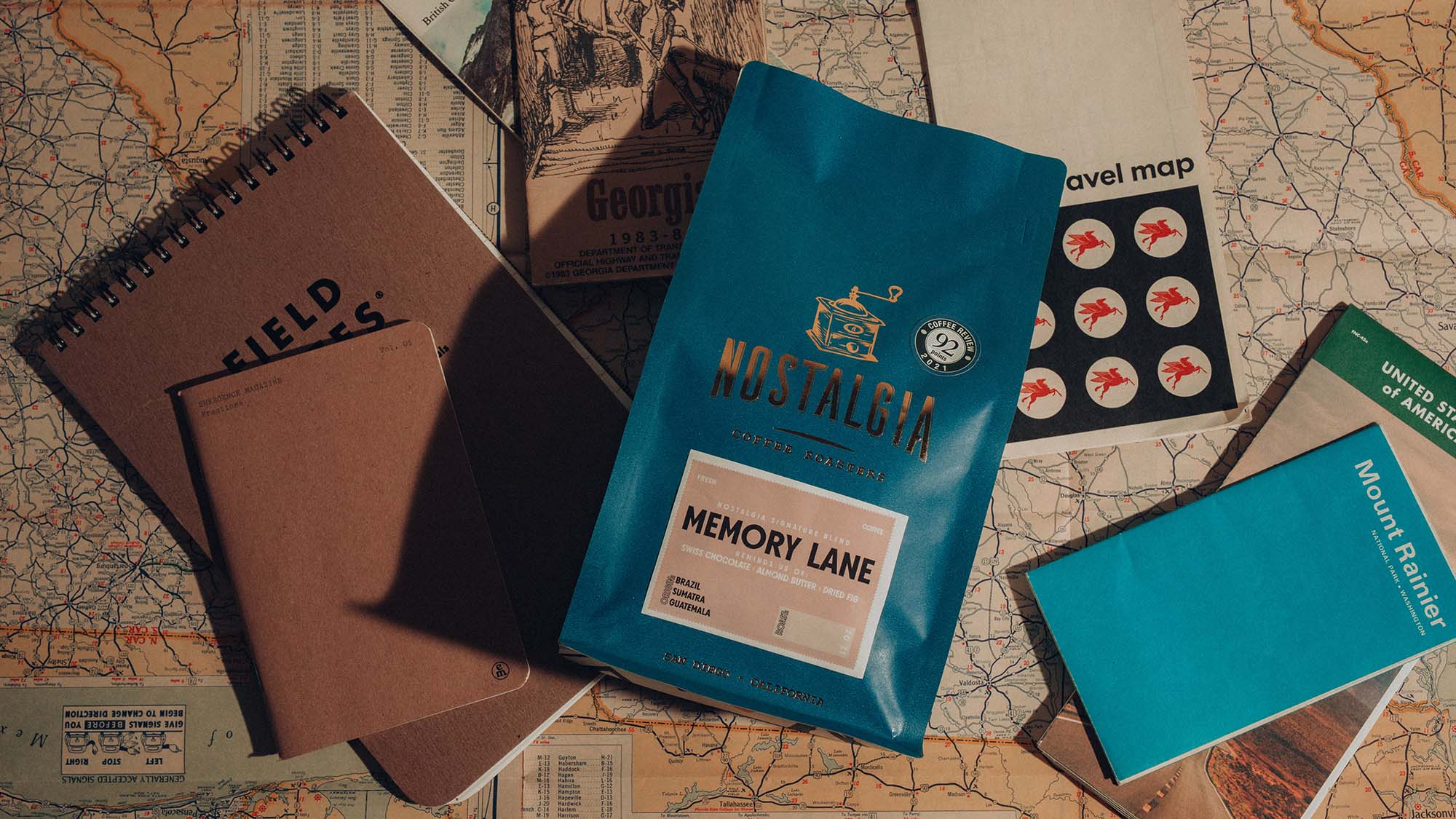 Bag of Memory Lane on Travel Maps